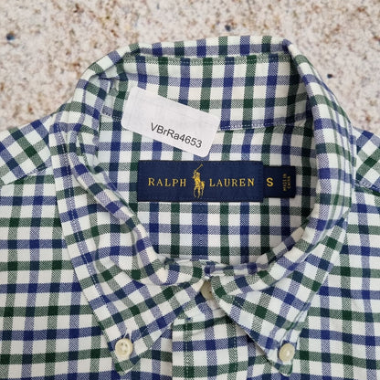 Ralph Lauren OXFORD SHIRT CHECK  - Green - Size S