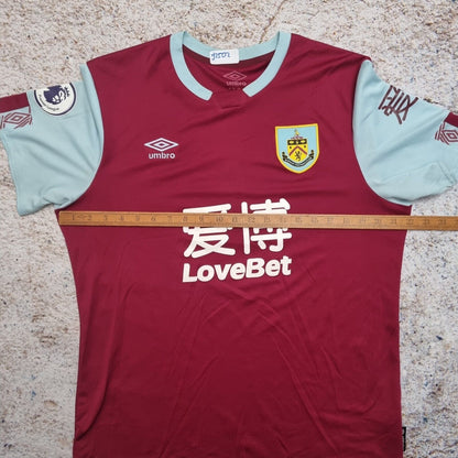 Umbro Burnley Football Shirt Home Top 2020/21 Men's Large Original