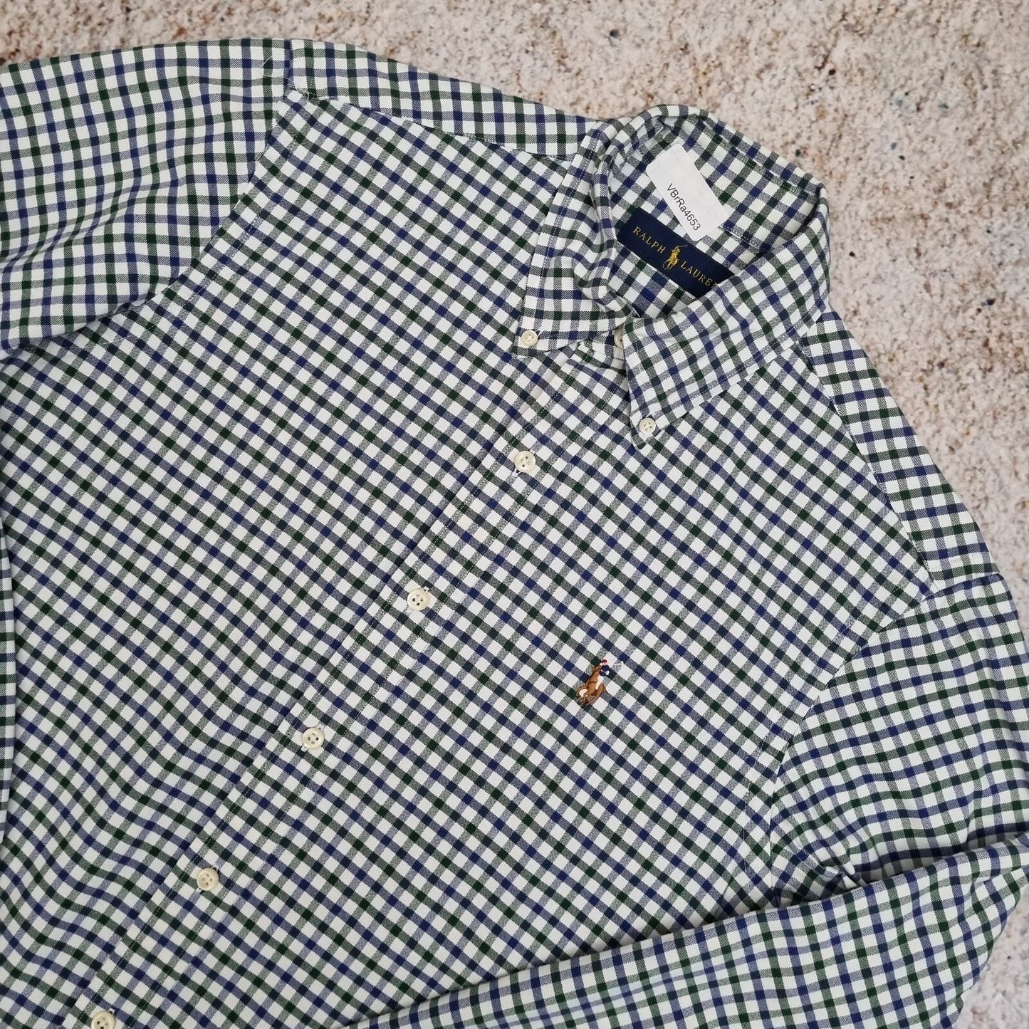 Ralph Lauren OXFORD SHIRT CHECK  - Green - Size S